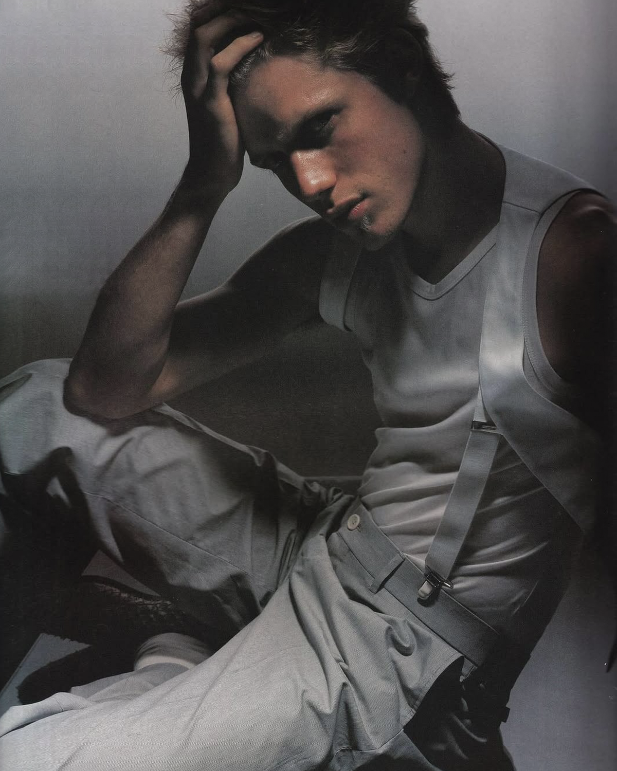 Helmut Lang 'Solid White' Editorial Campaign Mr. High Fashion (MHF) Ma ...